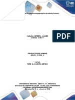 Fase 3 - Aplicación de Procesos de Gestión de Talento Humano