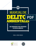 Manual de Delitos Ambientales