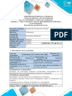 Guía de Actividades y Rúbrica de Evaluación - Paso 3 - Resolver Caso de Aplicabilidad de Bioética en Investigación (3) DDDDDD