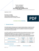 Proposal To The Human Resource Department (Staffing Pattern)