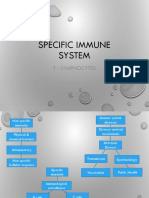 Specific Immune System: T - Lymphocytes