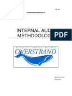 Internal Audit Methodology: Overstrand Municipality