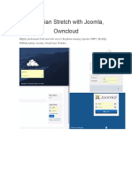 Raspbian Stretch With Joomla