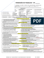 Permissão de Trabalho - # - : Riscos Potenciais