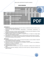 Crucigrama PDF