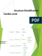 Sociedad Estructura Estratificación Cambio Social