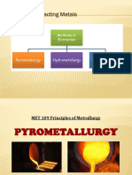 Topic 4 Pyrometallurgy