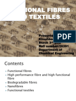 Functional Fibers and Textiles