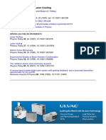 Laser Cooling