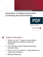 Government Contracting Part 1 Slides