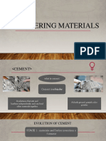 Cement Materials