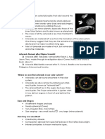 Asteroid and Space Debris