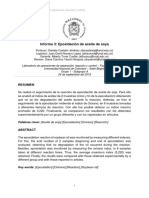 Informe Epoxidación