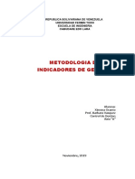 Metodologia de Los Indicadores de Gestion - Ximena Ocanto