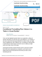 Conditional Formatting in VBCS