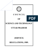 Council OF Science and Technology Uttar Pradesh