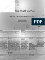 Business Model Canvas: Water Doctor: A WSN Based Smart Water Management System