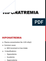 Hyponatremia