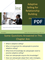 Adaptive Selling For Relationship Building: Mcgraw-Hill/Irwin