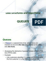 Data Structures and Algorithms: Queues