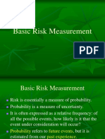 Basic Risk Measurement