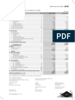 Standalone Balance Sheet 2017-18