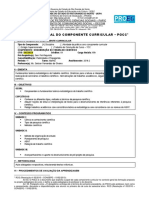 PGCC - Organização Do Trabalho Científico - 2018.2