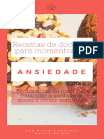 Ebook Receitas Doces para Momentos de Ansiedade