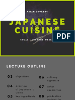 Asian Gastronomy - Japanese Cookery