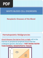 White Blood Cell Disorders: Neoplastic Diseases of The Blood