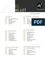 HikingPackingList PDF