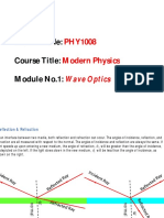 Reference Material I - Modern Physics - Module 1