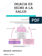 Abogacía Por El Derecho A La Salud