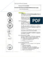 Directiva N°001-2015-SBN