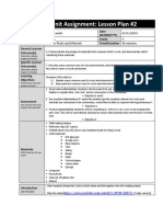 Mini Unit Assignment: Lesson Plan #2