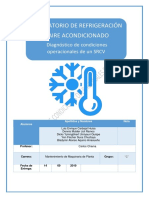 Informe Del Sistema de Refrigeracion - Lab 3