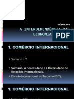 A Interdependência Das Economias Atuais