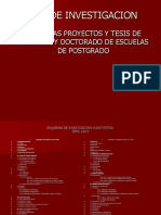 Proyecto y Tesis Epg Ucv