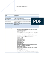 Use Case Document 1