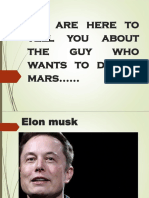 Elon Musk and His Businesses