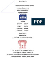 A Study of Manufacturing of Steam Turbines