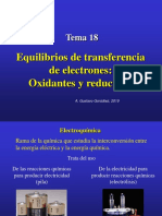 Cap 18 - Equilibrios de Transferencia de Electrones