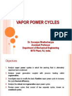 Vapor Power Cycles PDF