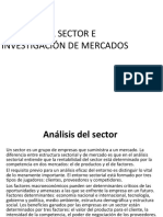 Analisis Del Sector e Investigación de Mercados