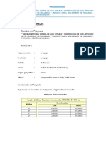 MEMORIA DESCRIPTIVA Pozo Mollebaya Tradicional