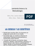 Taller Breve Metodología Valero - Sánchez Espejel