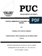 Justiça Ambiental e Racismo Ambiental No Brasil