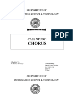 Chorus: Case Study