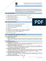 Ficha de Evaluación Saneamiento Básico