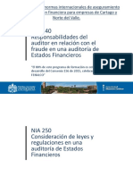 Nia 240 - Responsabilidades Del Auditor en Relacion Con El Fraude